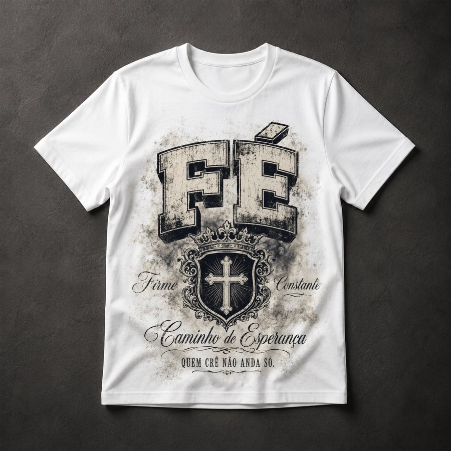 Camiseta Fé Gospel