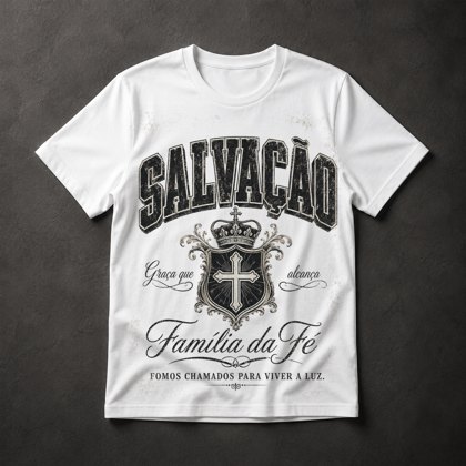 Camiseta Salvação Gospel