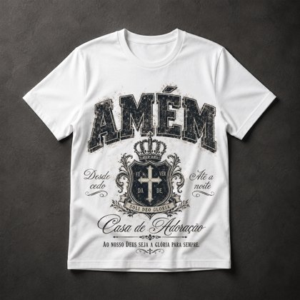 Camiseta Gospel Cristão