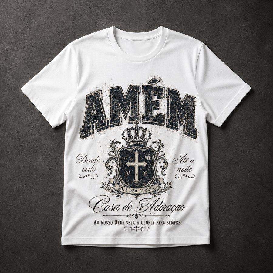 Camiseta Gospel Cristão