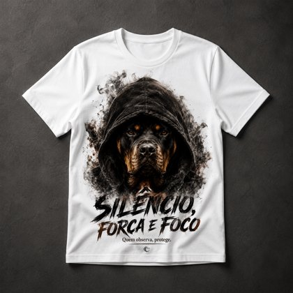Camiseta Rottweiler Força