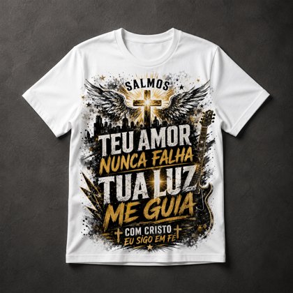 Camiseta Gospel Cristão