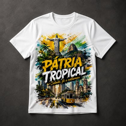 Camiseta Pátria Tropical Brasil