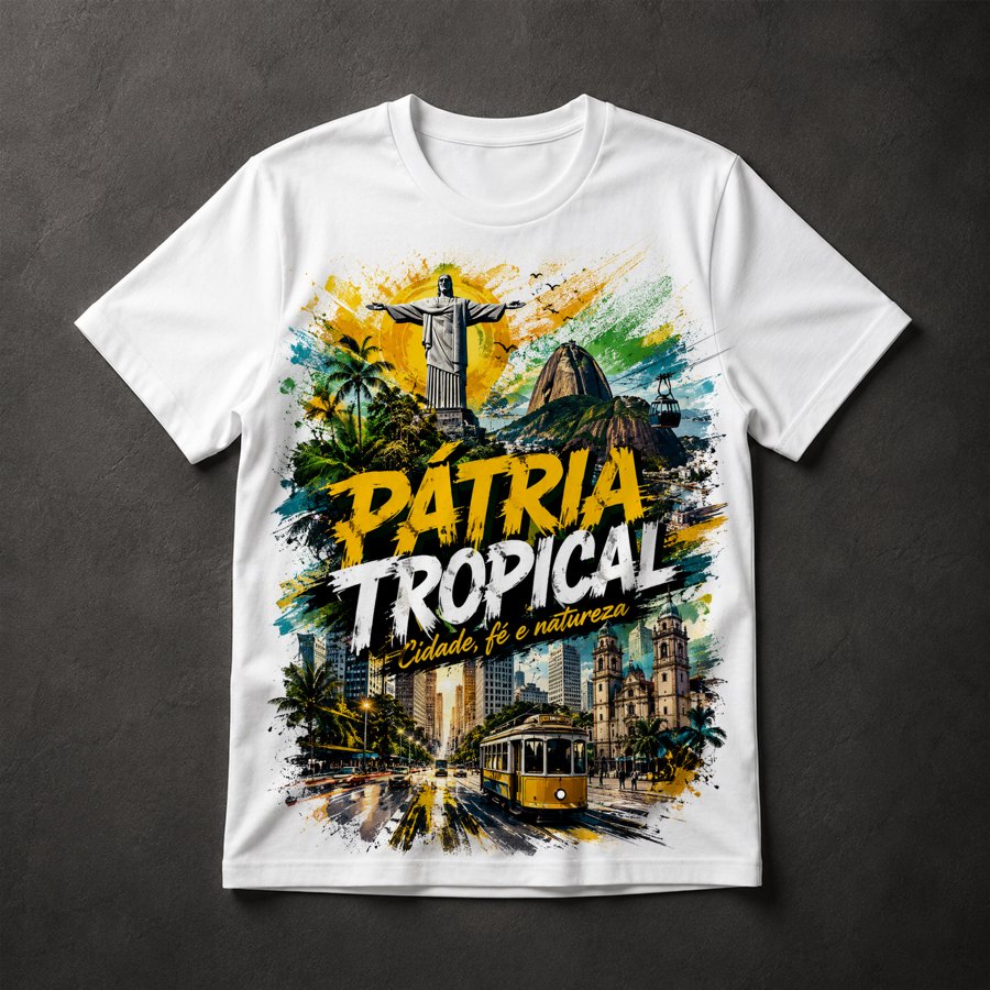 Camiseta Pátria Tropical Brasil