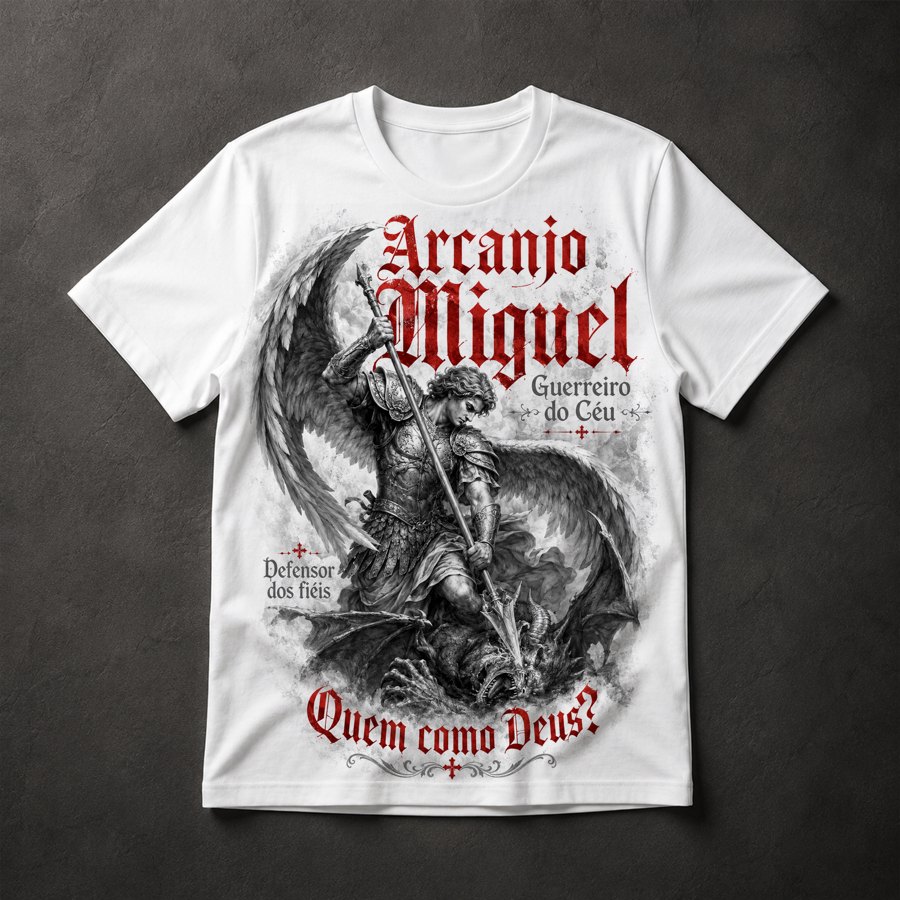 Camiseta Arcanjo Miguel