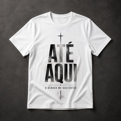 Camiseta Fé Cristã Gospel