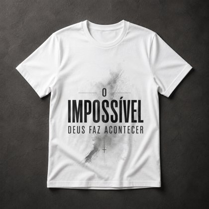 Camiseta Gospel Fé