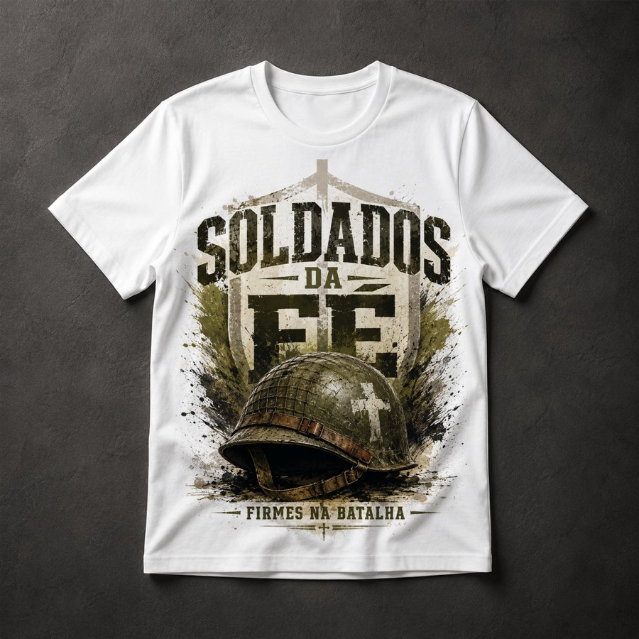 Camiseta Soldados da Fé