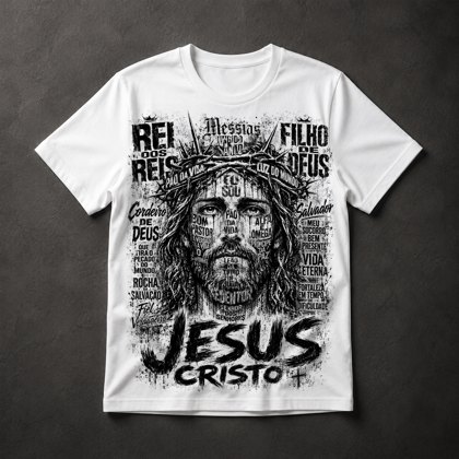 Camiseta Jesus Cristo