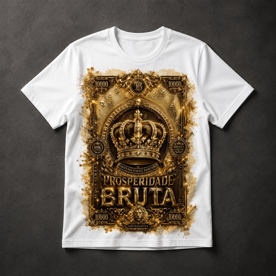Camiseta Prosperidade Riqueza