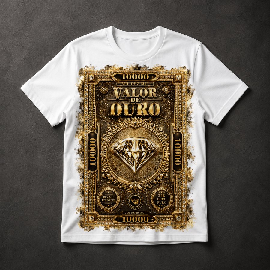 Camiseta Valor de Ouro