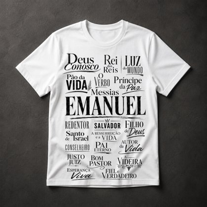 Camiseta Nomes de Jesus