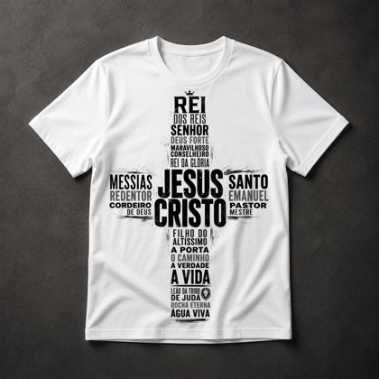 Camiseta Jesus Cristo Cruz