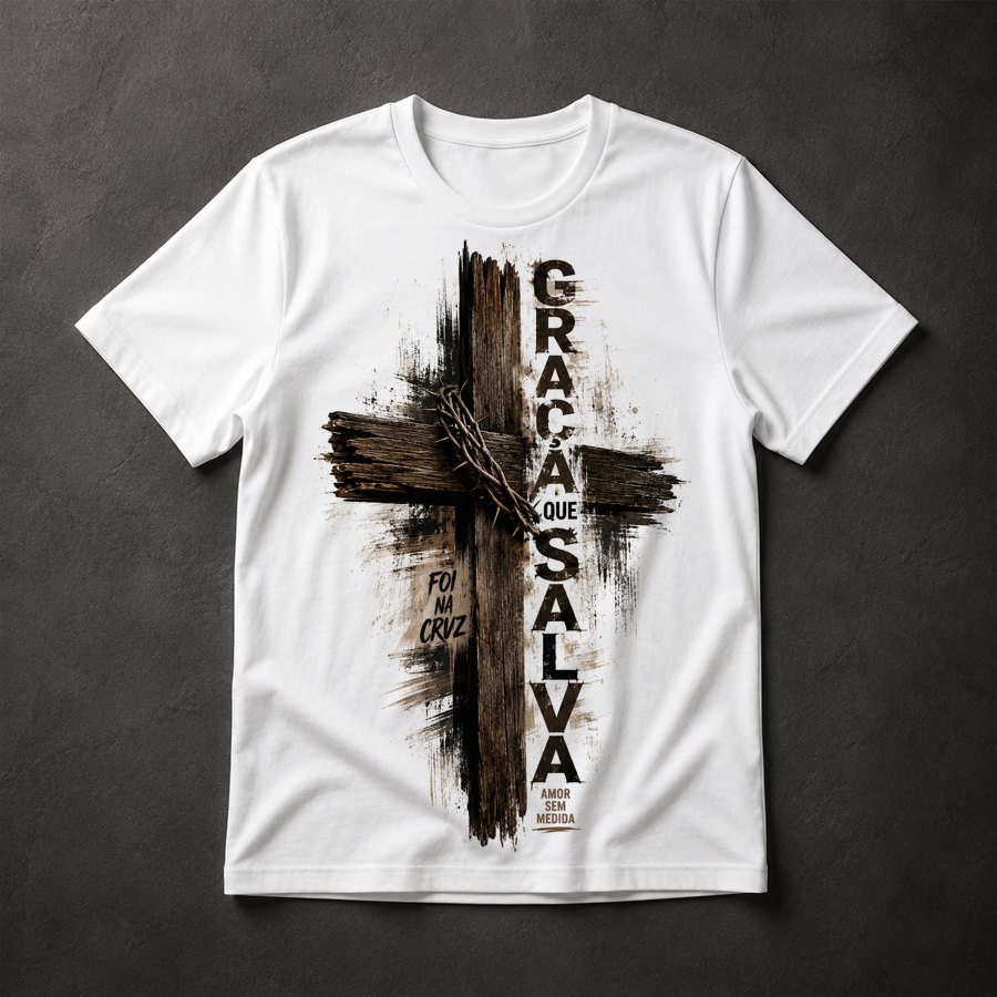 Camiseta Cruz Gospel