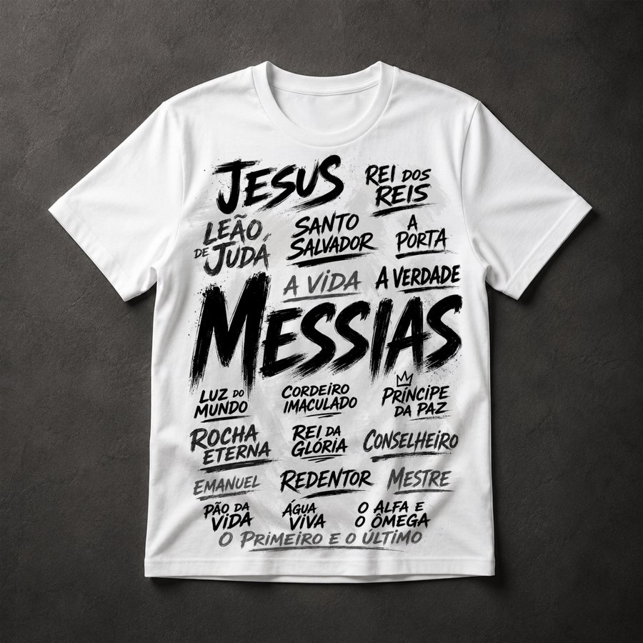 Camiseta Jesus Messias