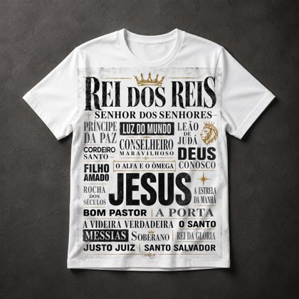 Camiseta Jesus Gospel