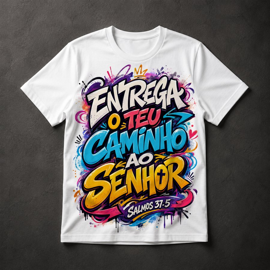 Camiseta Gospel Bíblico