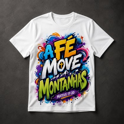 Camiseta Fé Gospel