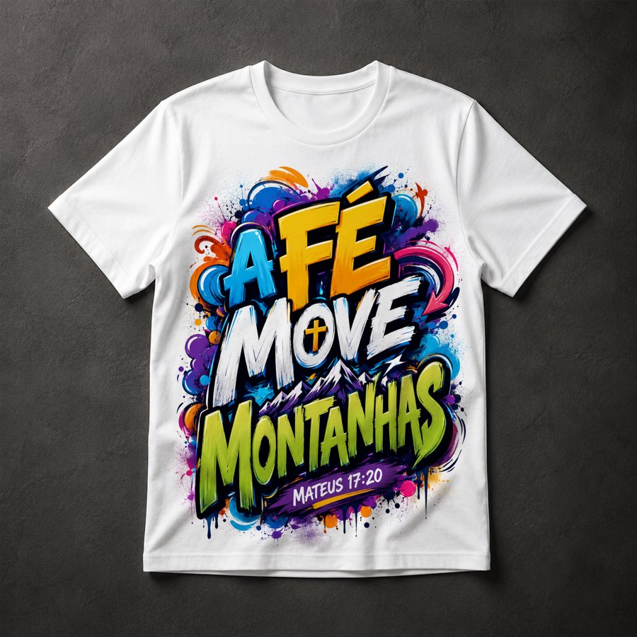Camiseta Fé Gospel