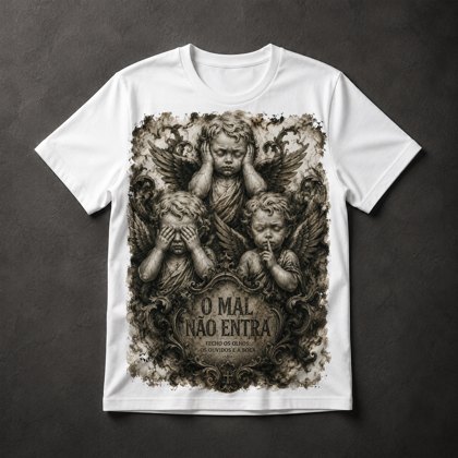 Camiseta Anjos Proteção