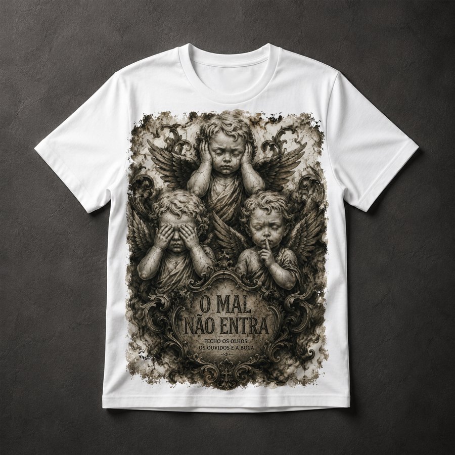Camiseta Anjos Proteção