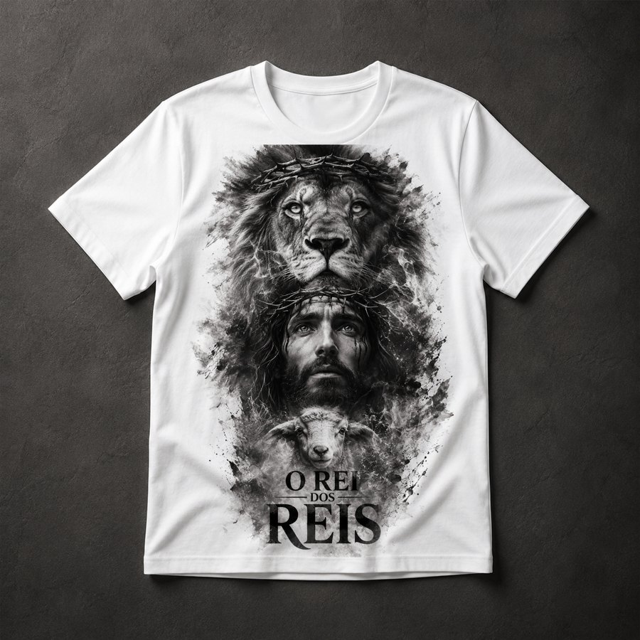 Camiseta Jesus Rei dos Reis