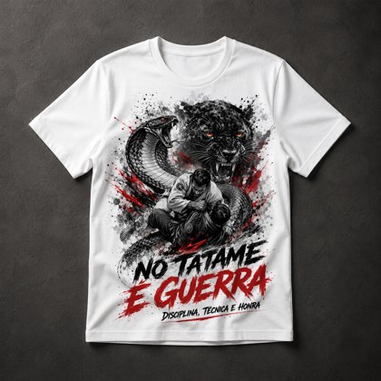 Camiseta BJJ Tatame Guerra