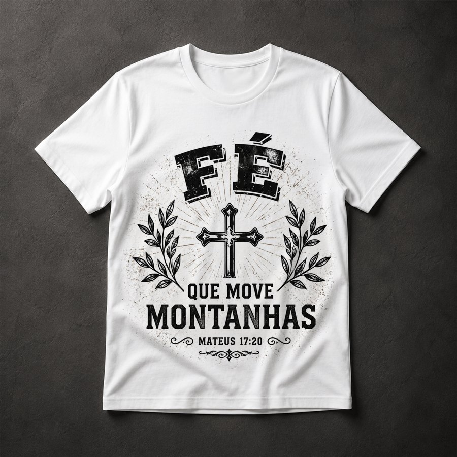 Camiseta Fé Cristã