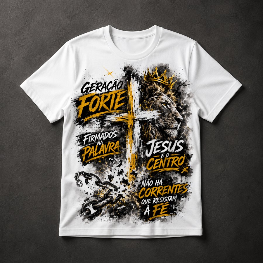 Camiseta Gospel Cristão