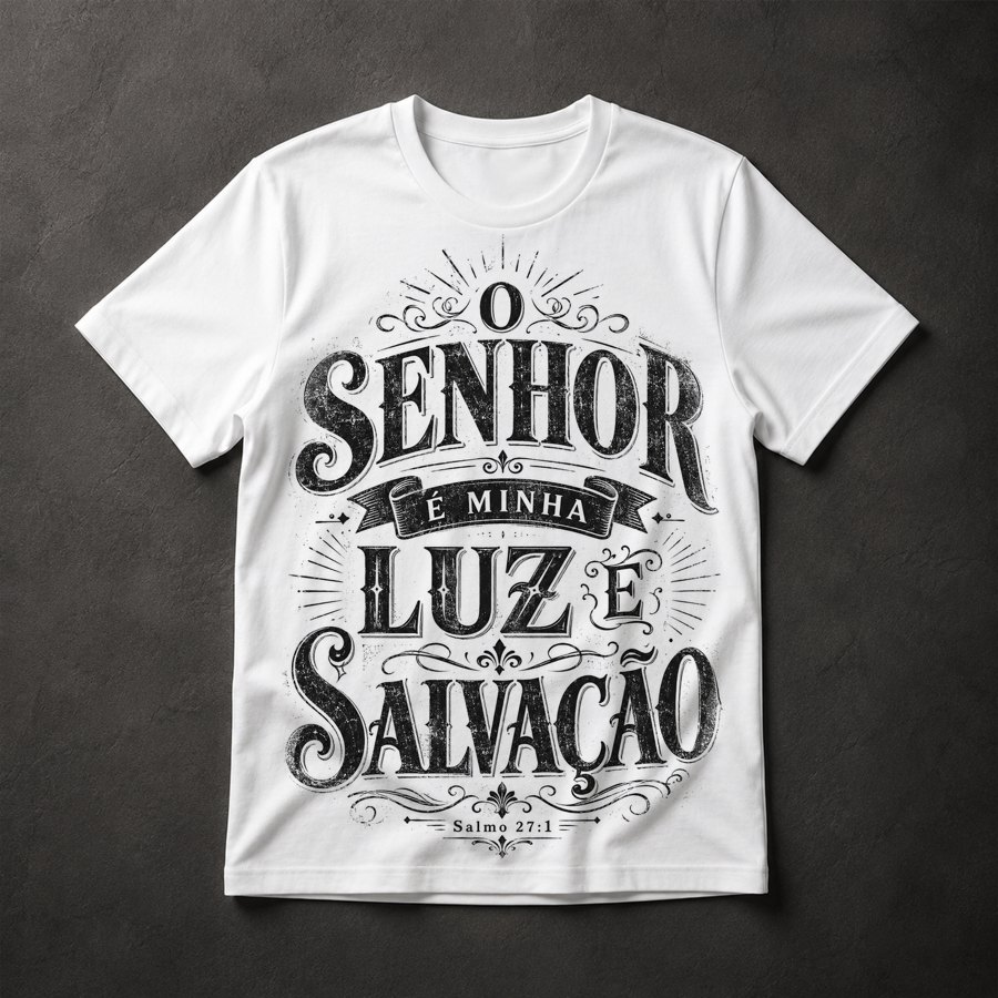 Camiseta Gospel Bíblico