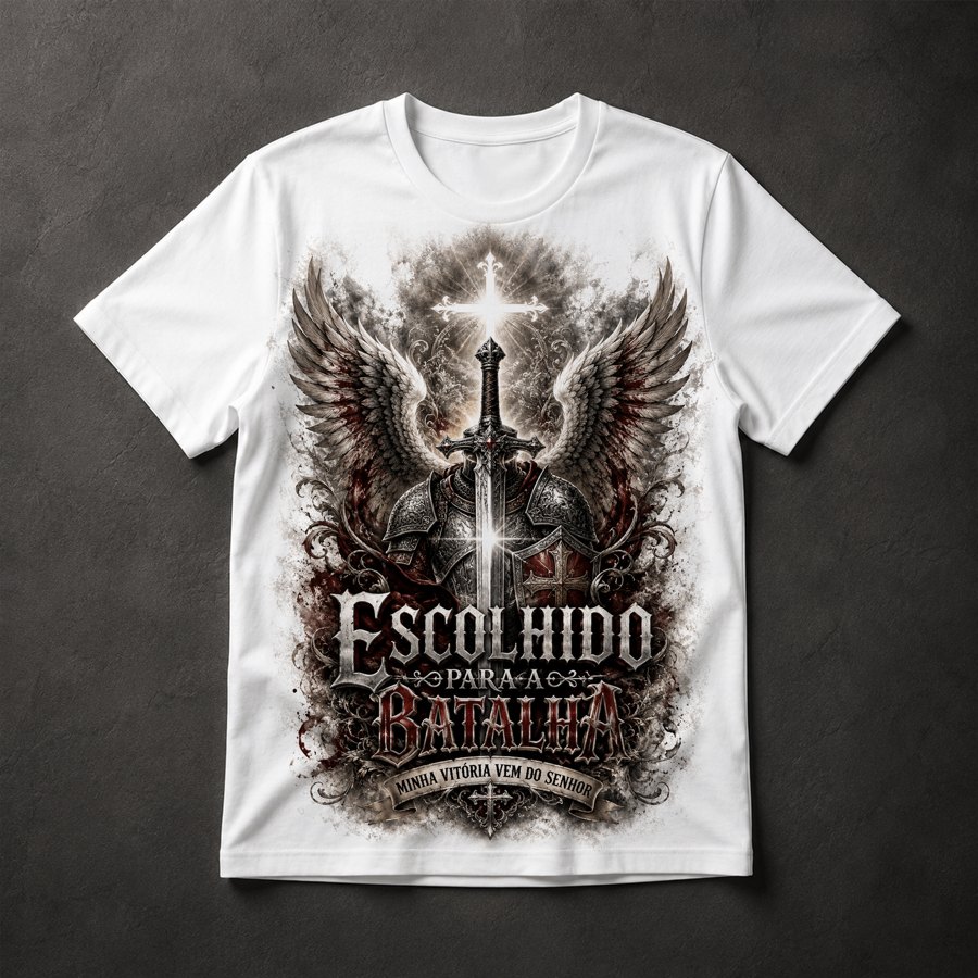 Camiseta Guerreiro Gospel