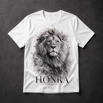 Camiseta Leão Honra
