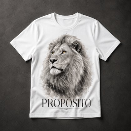 Camiseta Leão Propósito
