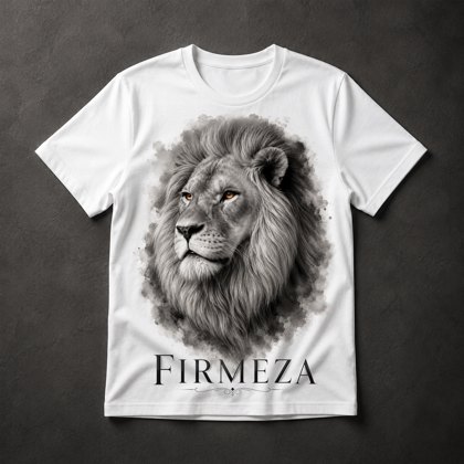 Camiseta Leão Firmeza