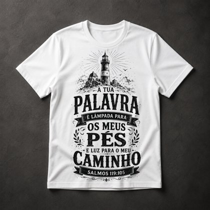 Camiseta Versículo Bíblico