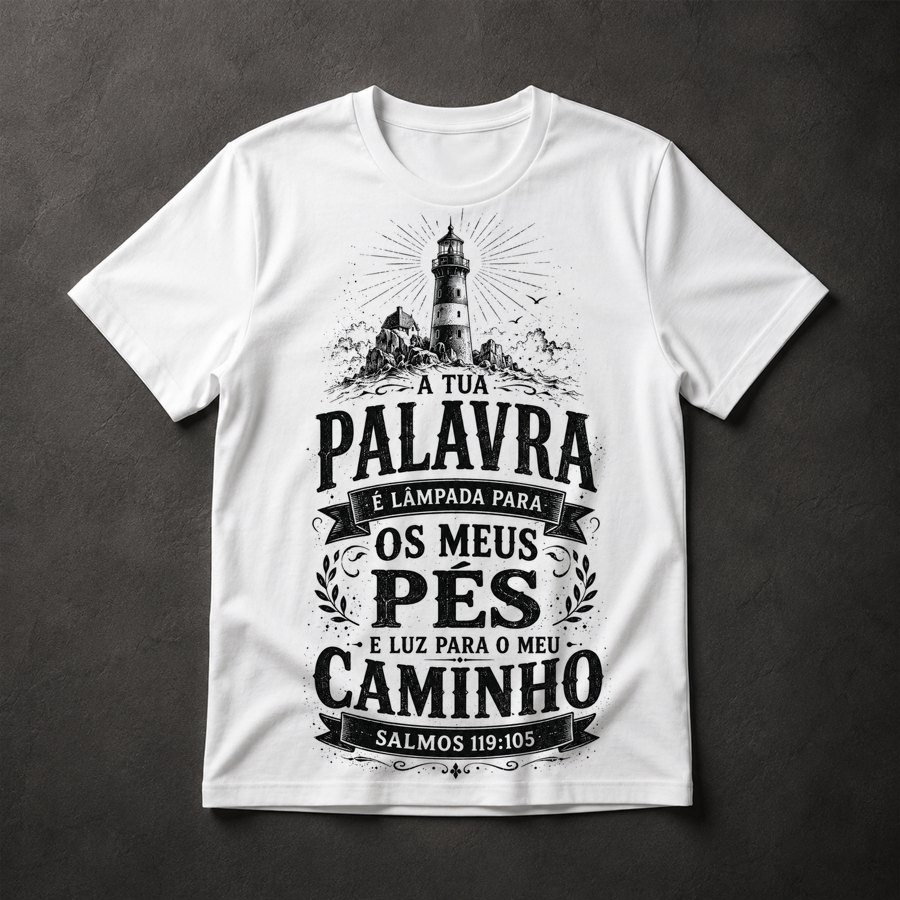 Camiseta Versículo Bíblico