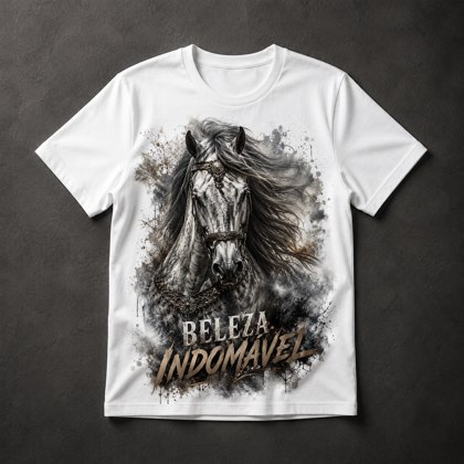 Camiseta Cavalo Indomável