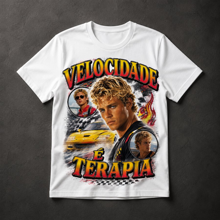 Camiseta Velocidade Corrida