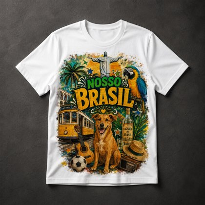 Camiseta Nosso Brasil