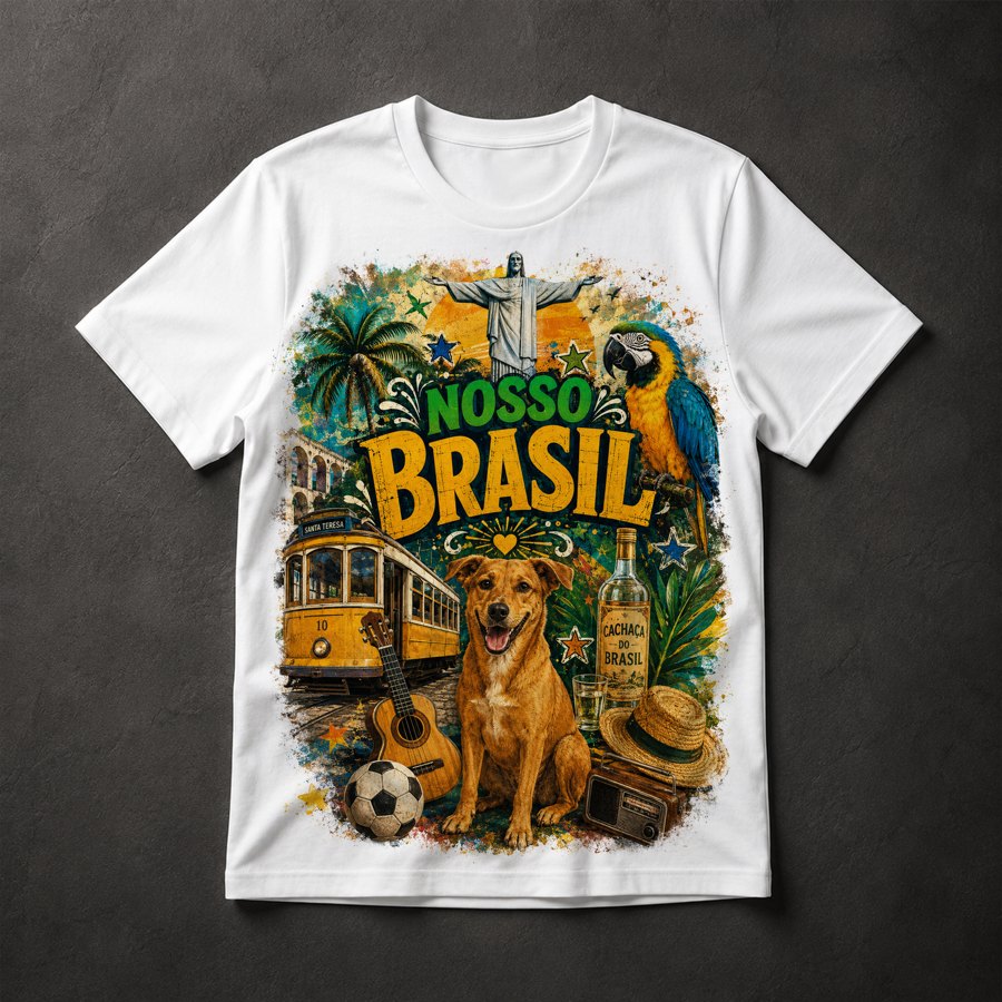 Camiseta Nosso Brasil