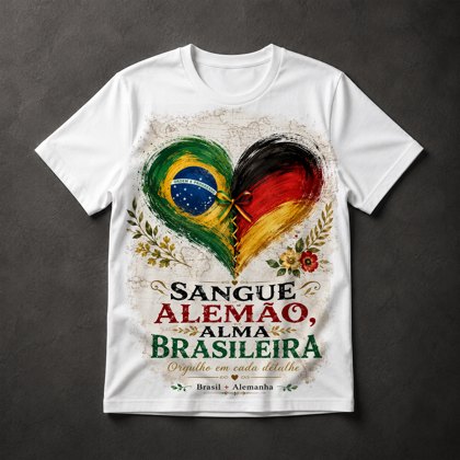 Camiseta Brasil Alemanha