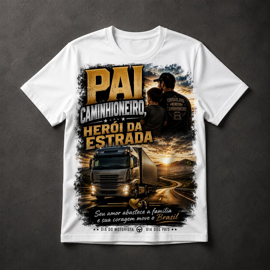 Camiseta Pai Caminhoneiro