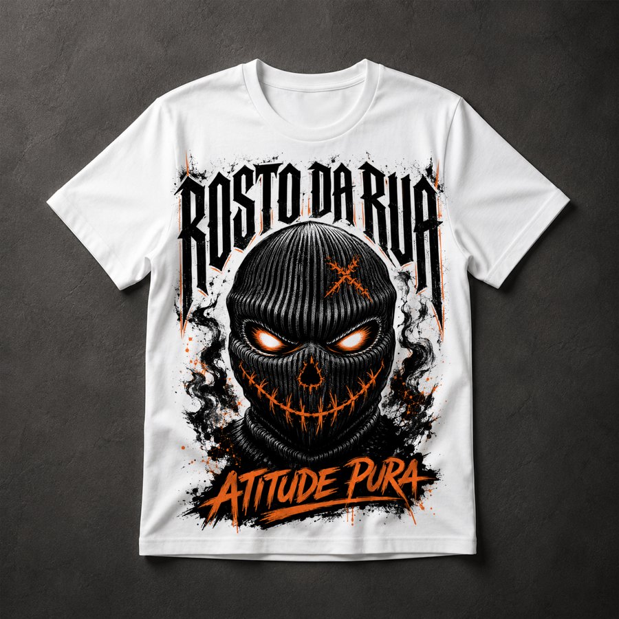 Camiseta Balaclava Caveira