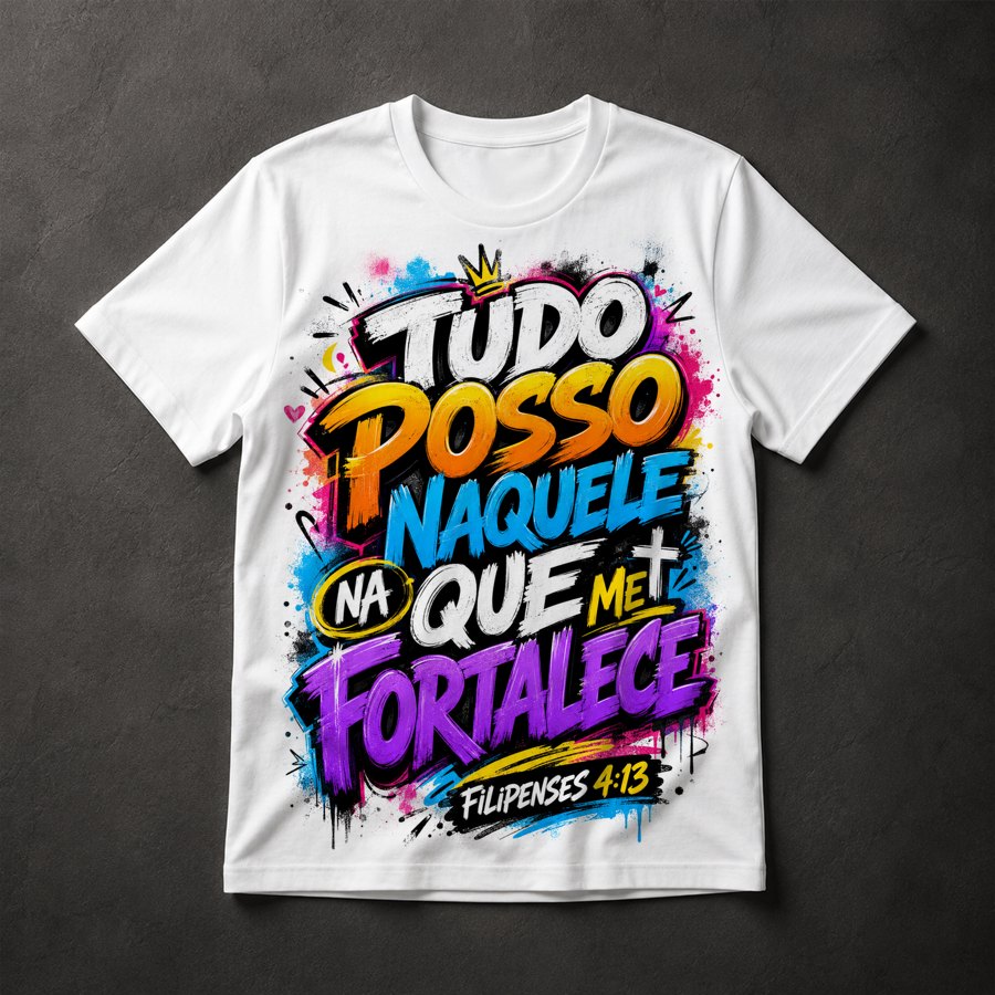 Camiseta Filipenses 4:13