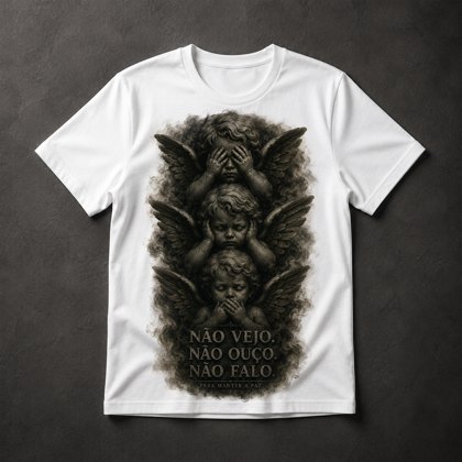 Camiseta Anjos Sábios