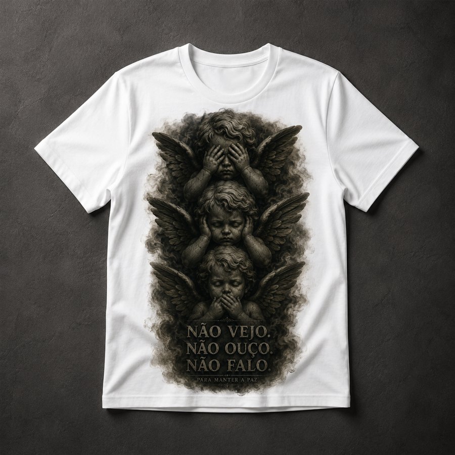 Camiseta Anjos Sábios