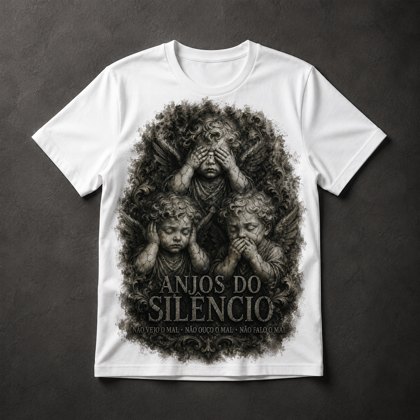 Camiseta Anjos do Silêncio