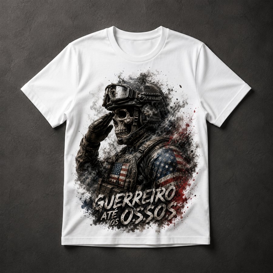Camiseta Soldado Caveira