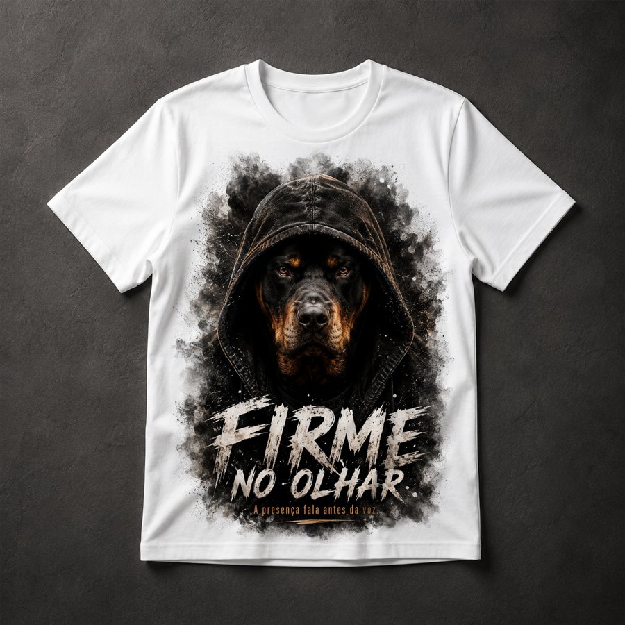 Camiseta Rottweiler encapuzado