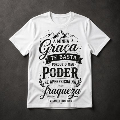 Camiseta Versículo Gospel